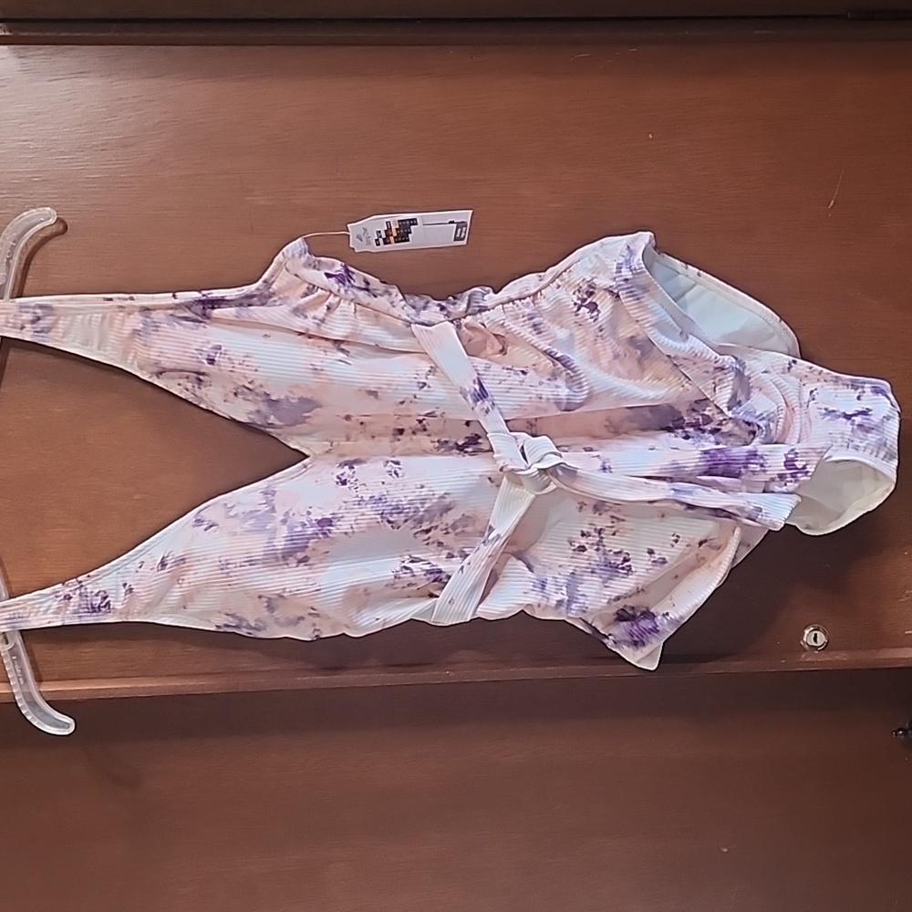 Time and Tru Missy Elevated 1 piece Swimsuit NWT Sz XL 16-18